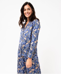 Pyjama en satin femme : chemise et pantalon